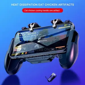 Smartphone Gamepad With Fan Trigger Handle Gaming Trigger