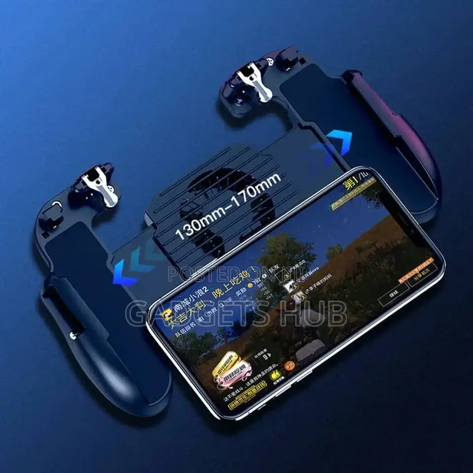 Smartphone Gamepad With Fan Trigger Handle Gaming Trigger