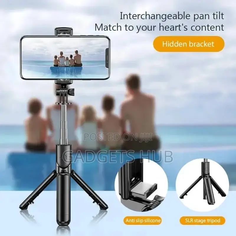 Wireless Selfie Stick Tripod Stand With Bluetooth