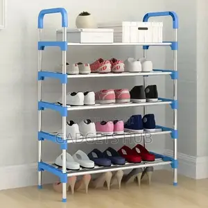 Simple Multi-Layer Shoe Rack Stainless Steel Shoe Organizer