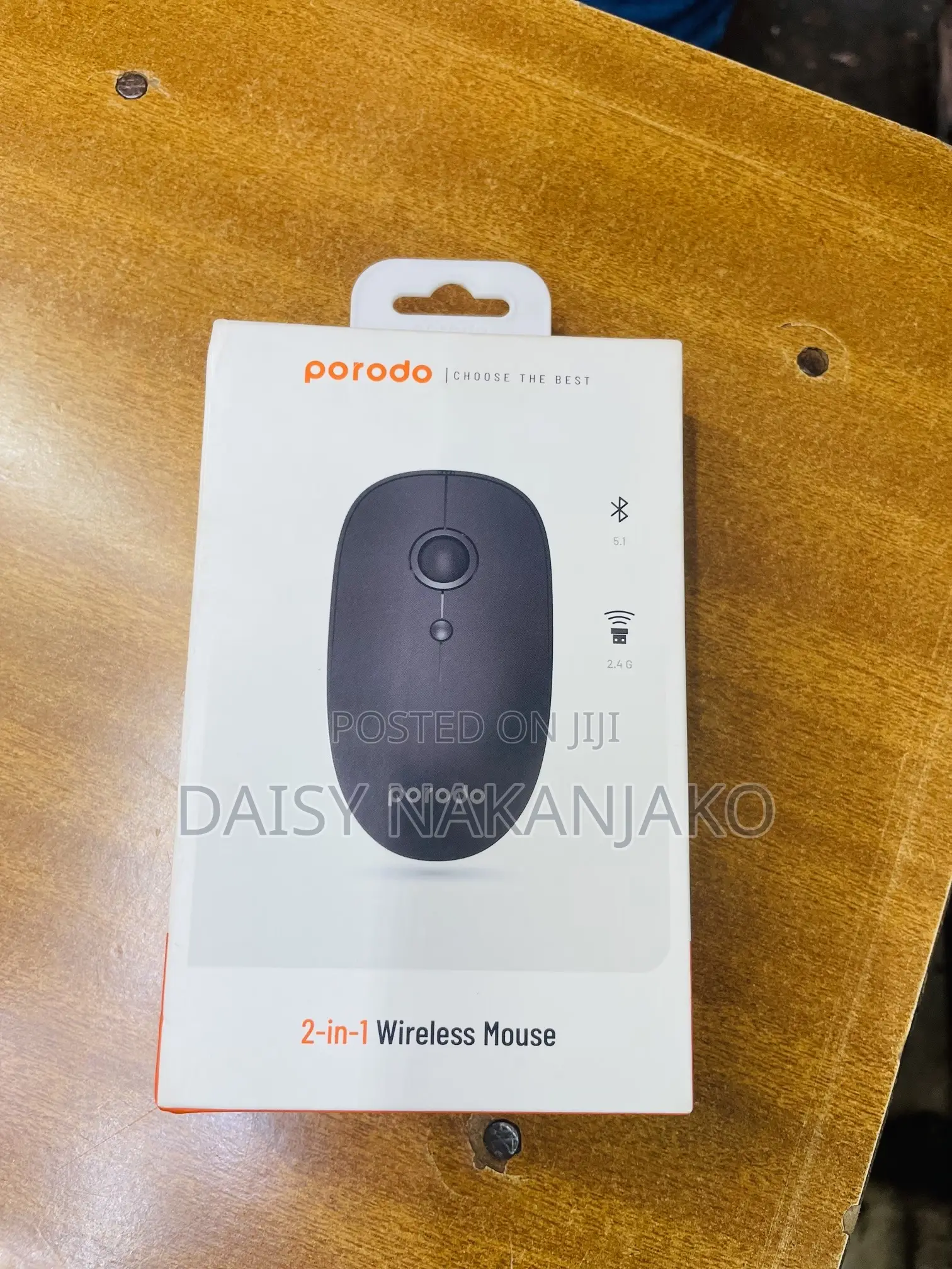Porodo 2in 1 Wireless Mouse