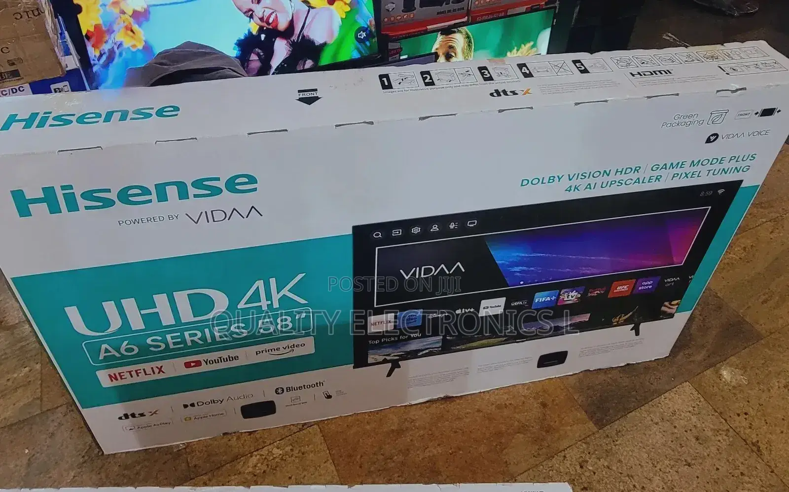Hisense 58" Uhd Smart Tv