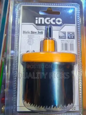 Ingco Hole Saw Set (07pcs Sheet)