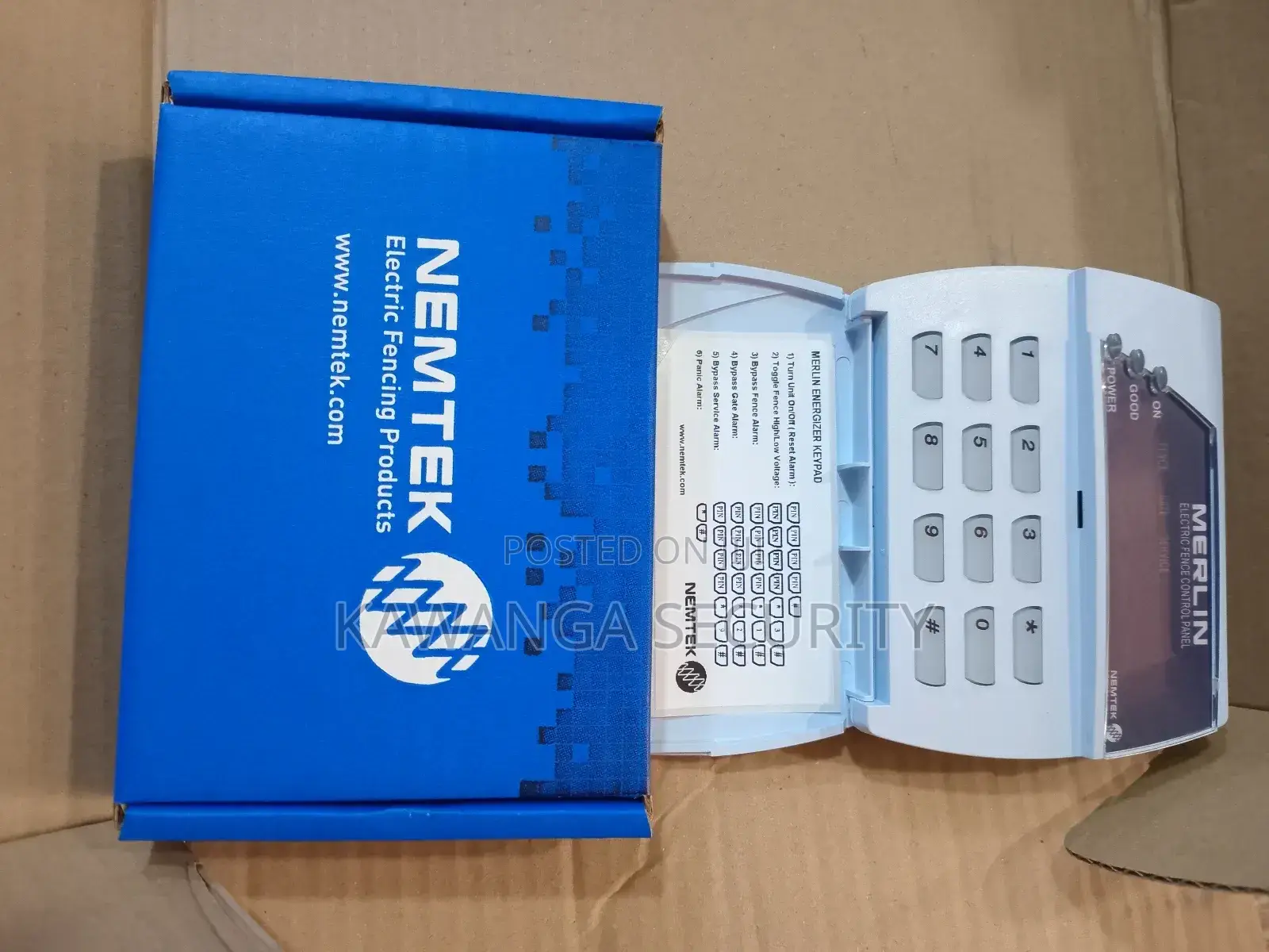 Electric Fence Keypad Merlin 4