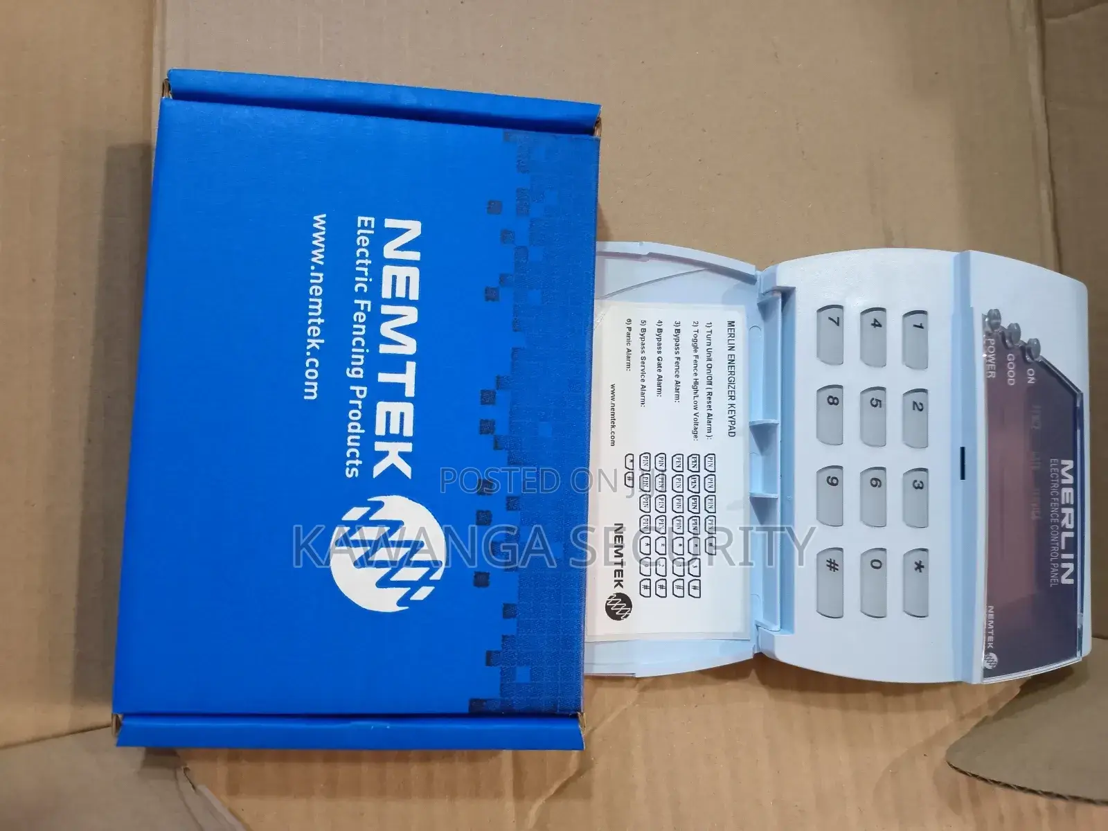 Electric Fence Keypad Merlin 4