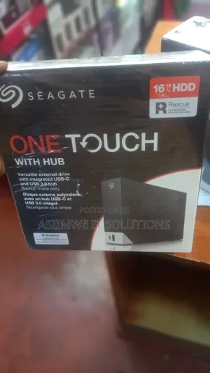 16tb Seagate External Harddrive