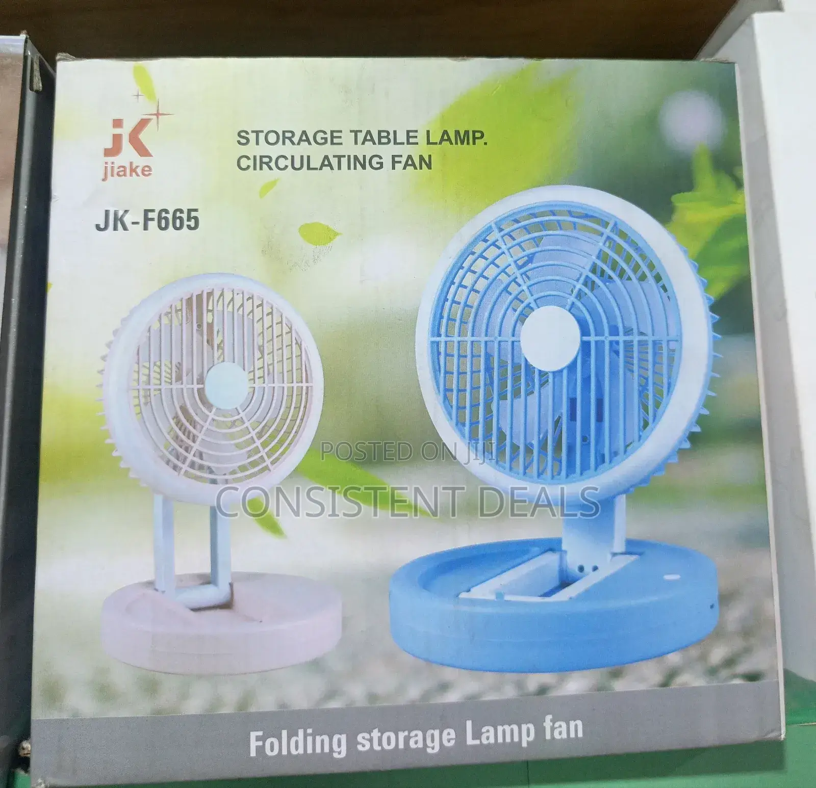 Folding Storage Lamp Fan