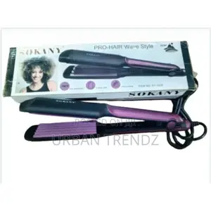 Sokany Pro Hair Straightener - Black