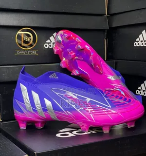 Adidas Men's Predator Edge+ FG Pink Soccer Boots