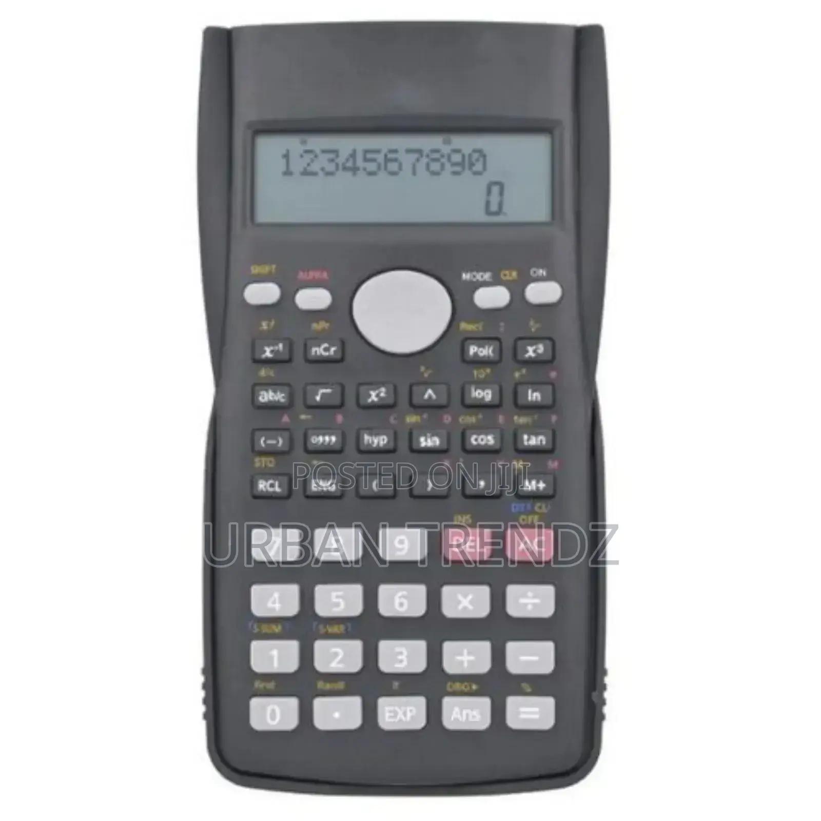 Multifunction School Exam Scientific Calculator - Black