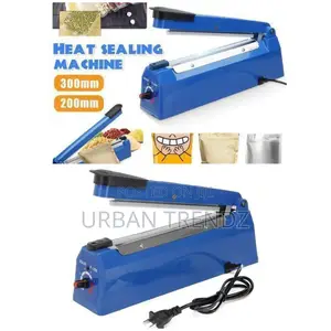 Hand Impulse Sealer Machine 300mm - Blue