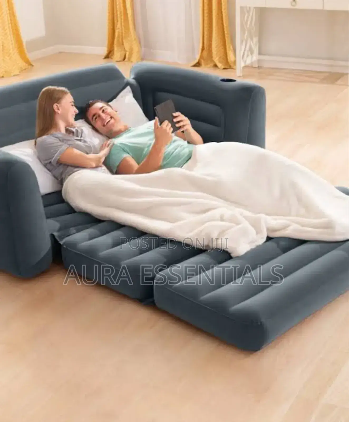 Intex Inflatable Sofa Bed Double Pull Out Sofa