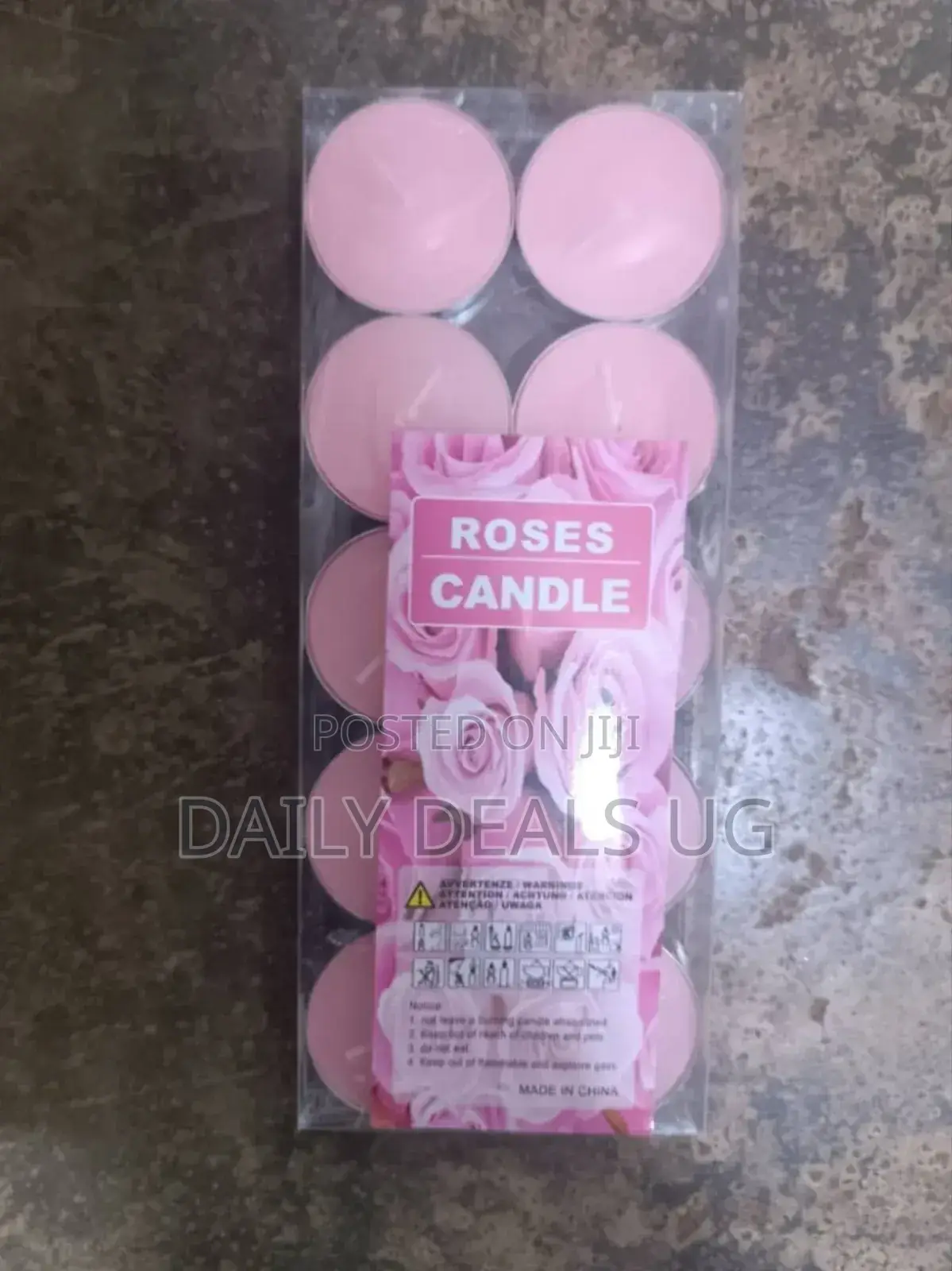 Rose Candle