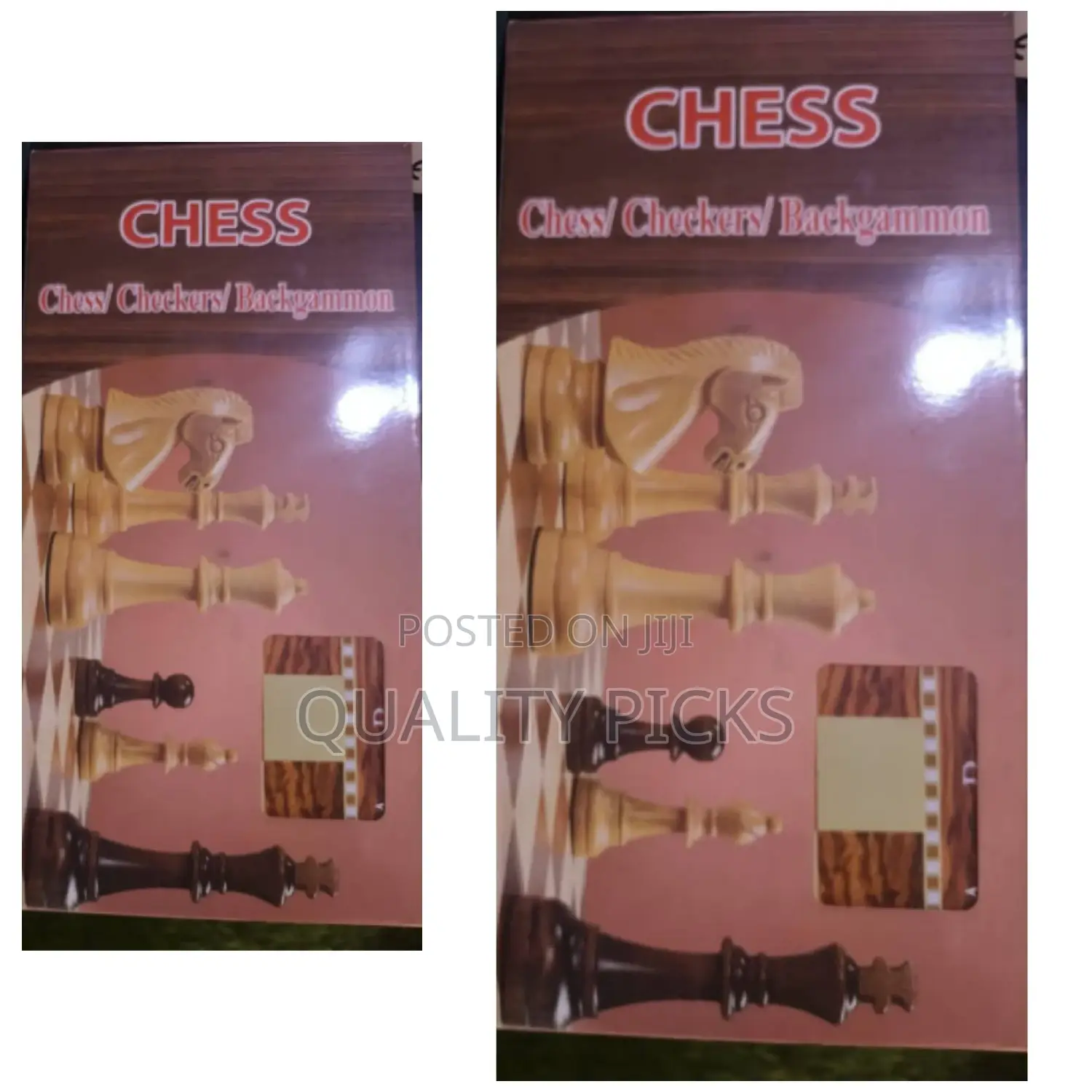 Chess, Checkers, Backgammon Board