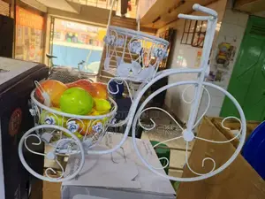 Metallic Fruit Stand