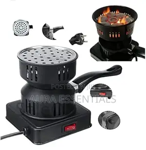 Puff Smart Hookah Black Burner