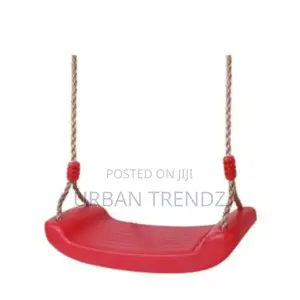 Swing Seat With Adjustable Rope Set Kids Outdoor Fun