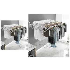 Telescopic Clothes Hanging Rack