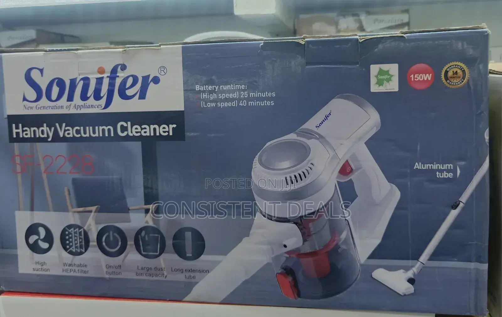 Sonifer Handy Vacuum Cleaner SF-2228