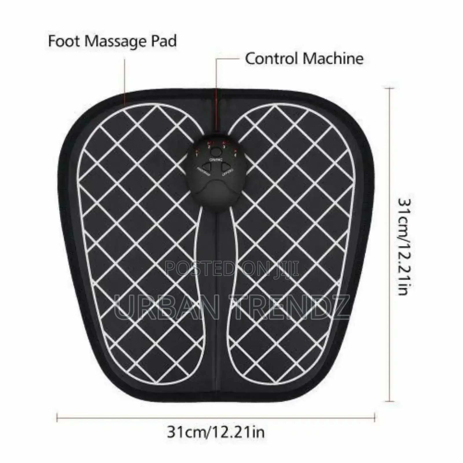 Foot Massager, Portable Electric Foot Massage Mat,