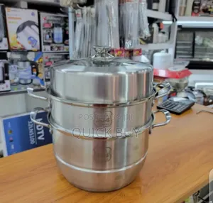 Original 2 Layer Stainless Soup Cooker Premium Food Steamer