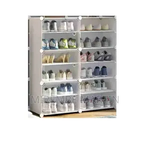6 Layers Plastic Shoe Rack.