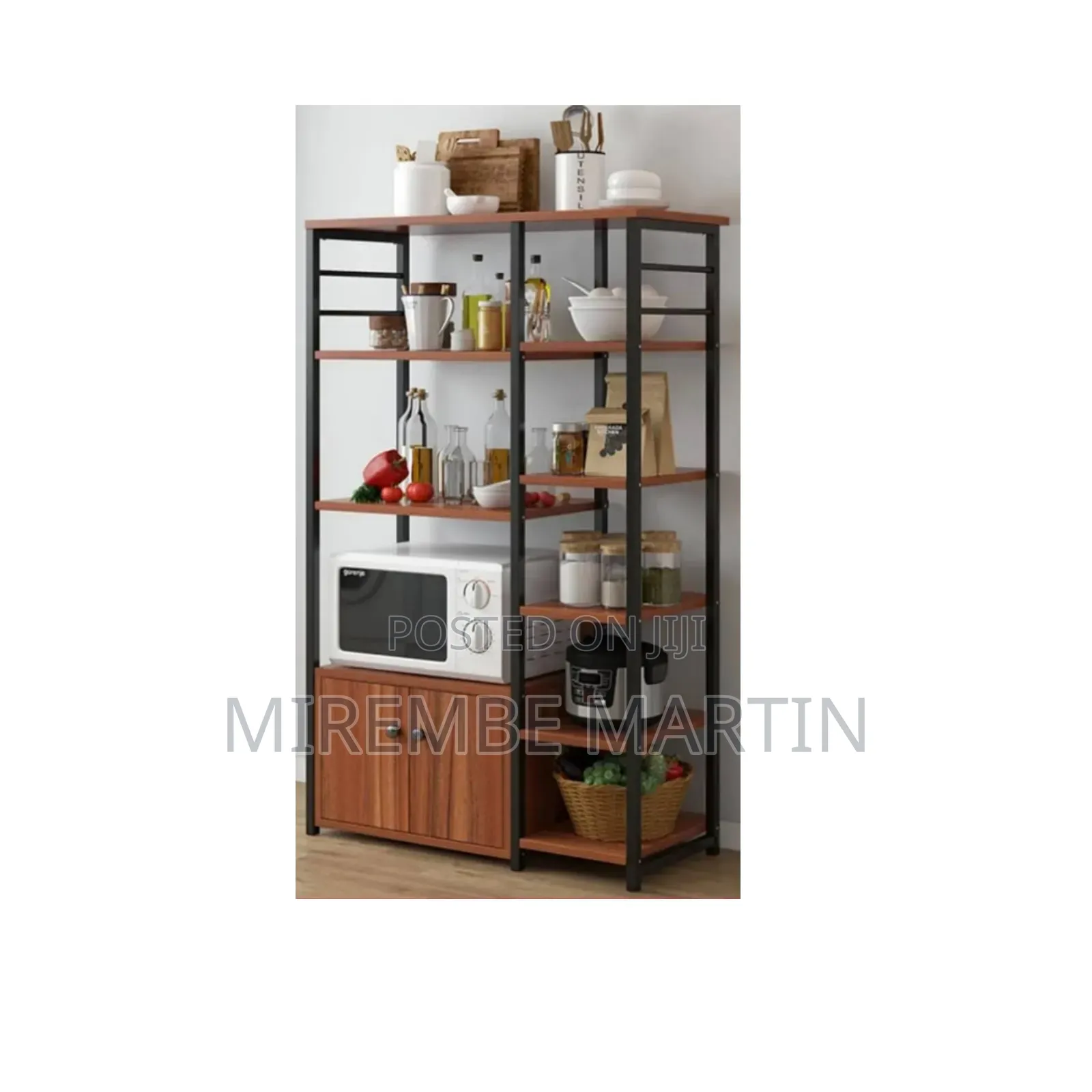 Kitchen Rack Organizer With Oven Shelf Rack.