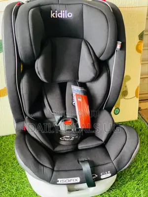 Black Soft Rotating Baby Car Seater