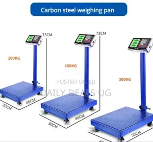 Blue Digital Weighing Scale