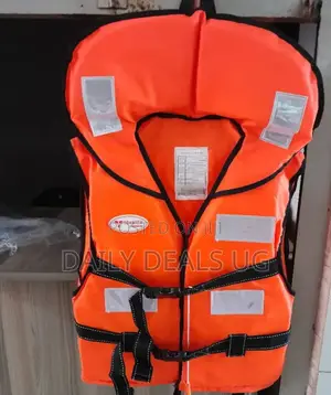 Orange In Color Life Jacket