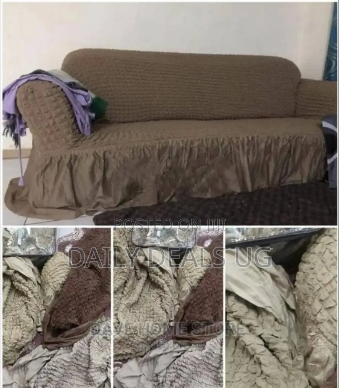 Brand Brown Sofa Cover