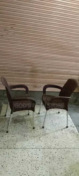 Coffee Brown Plastic Chairs