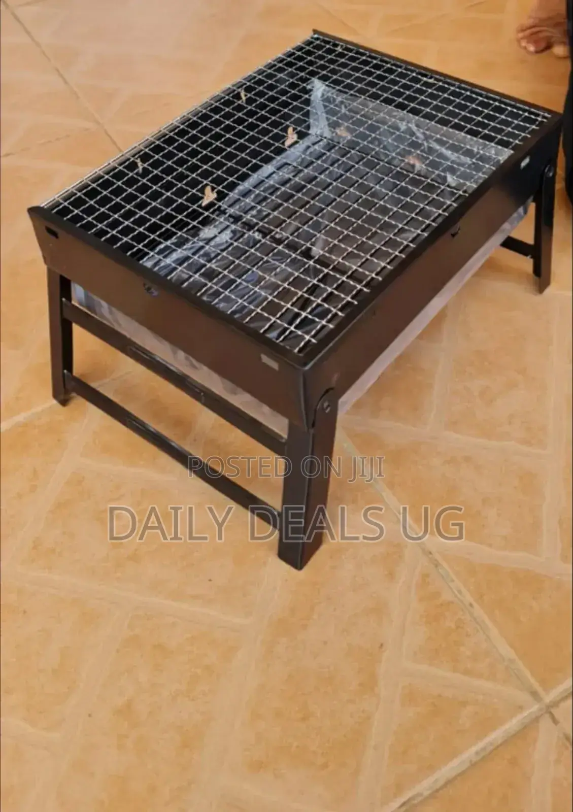 Black Portable BBQ Grill