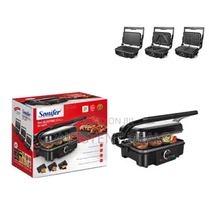 Sonifer 3in1 Waffle Maker, Sandwich and BBQ Electric Pan