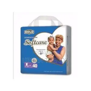 Softcare Baby Diapers Small (3-6 Kg), 48 Pieces - White