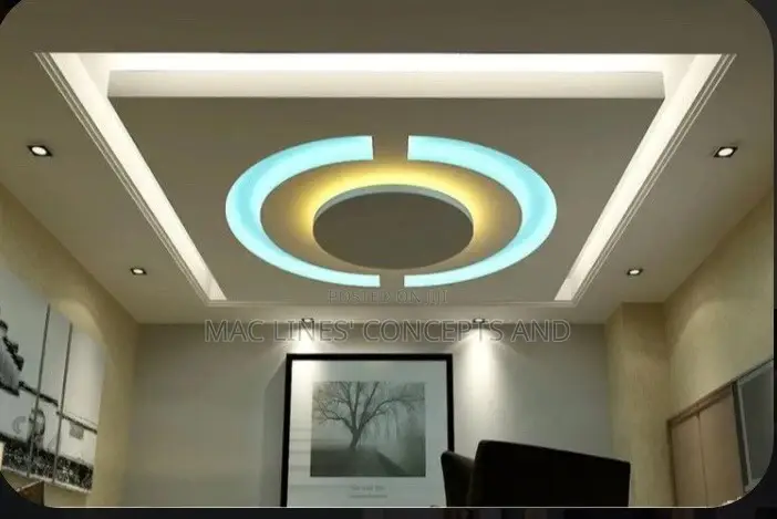 Gypsum Ceiling Design Installation