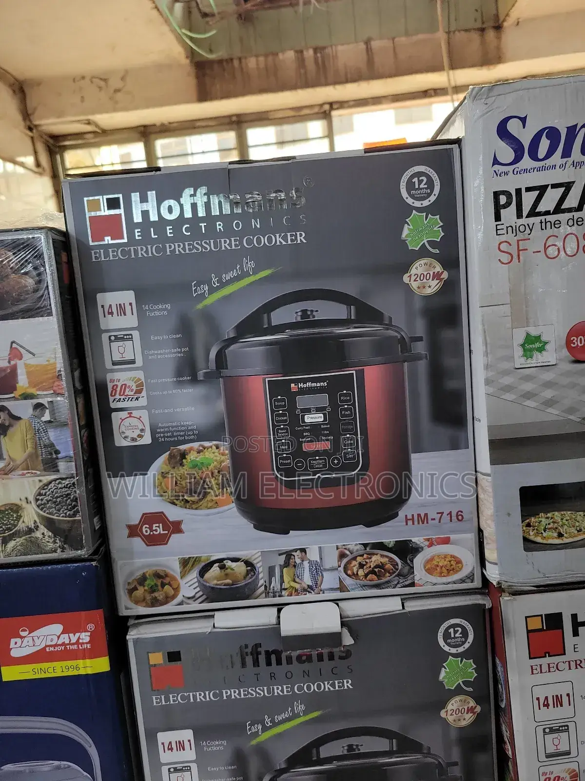 Hoffman Electric Pressure Cooker 6 5l/ Pressure Cooker