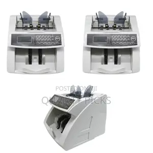 Vertical Money Counting Machine UV Money Detector- White