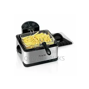 Saachi Single Deep Fryer, 4 Litre - Silver