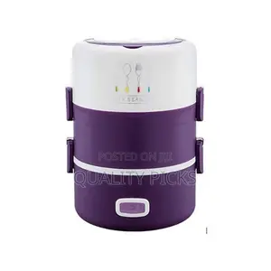 3 Layer 2 Litres Portable Food Electric Lunch Box