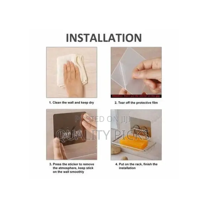 Wall Mounted Kitchen, Bathroom Sponge Soap Dish