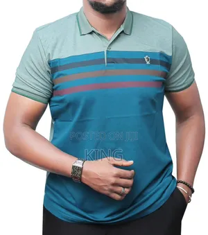 Lest Blue Stripes Polo T-Shirts