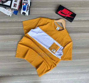 Mustard Crew Neck T-Shirt