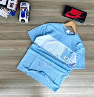 Sky Blue Crew Neck T-Shirt
