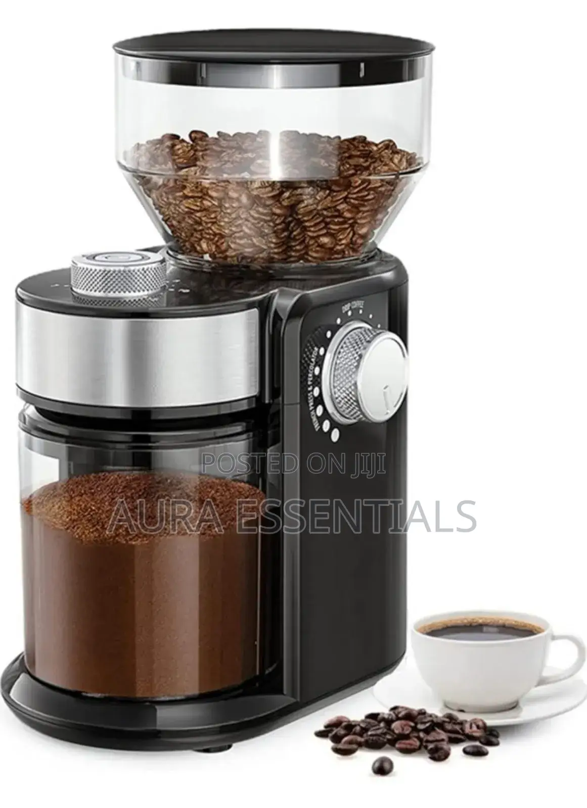 220v Automatic Burr Mill Coffee Grinder