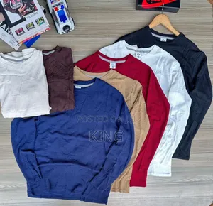 Crew Neck Long Sleeve T-Shirt