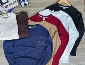 Crew Neck Long Sleeve T-Shirts