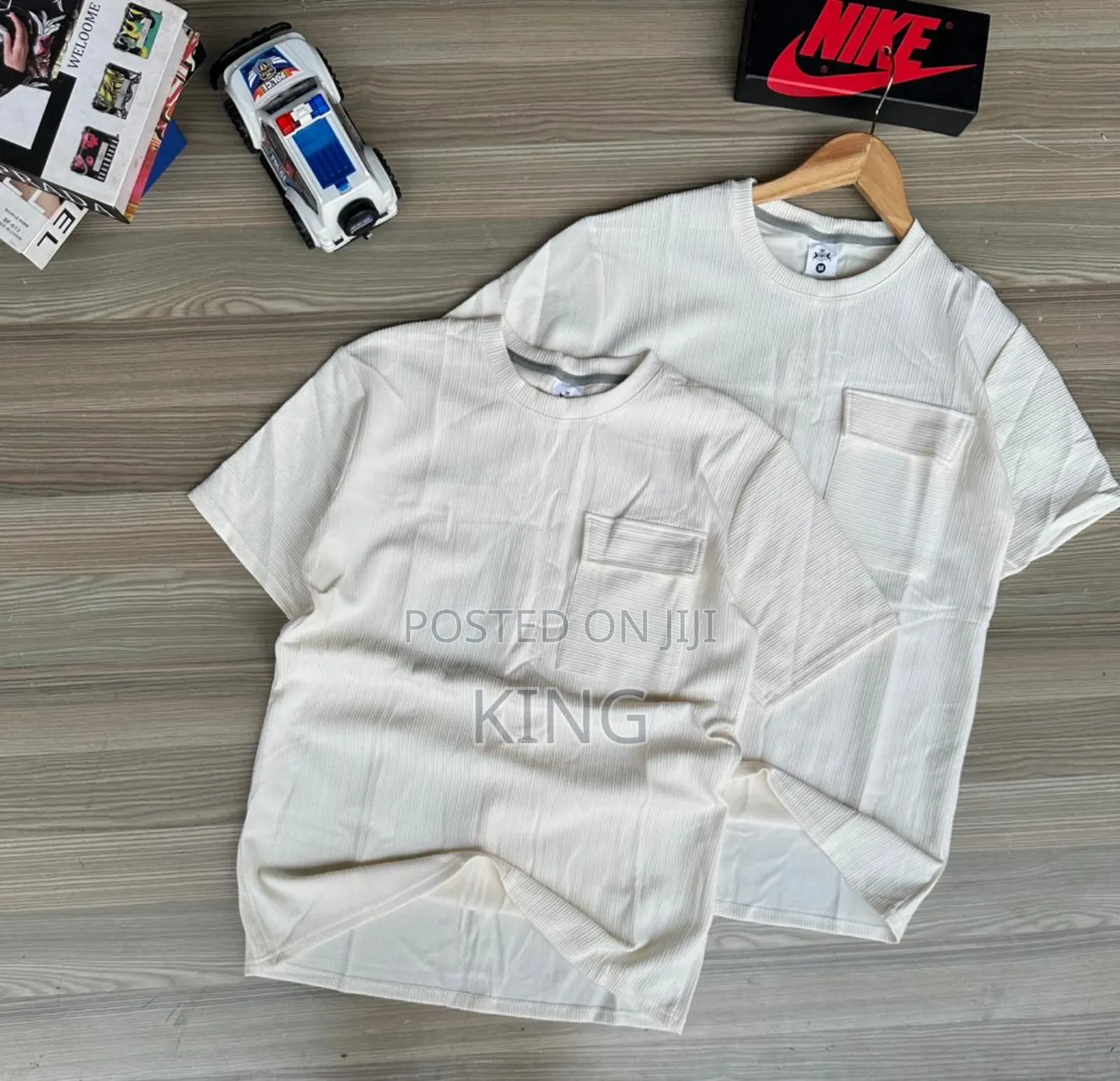 Crew Neck T-Shirts. Off-White