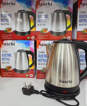 Original New Saachi Electric Stainless Kettle 2L