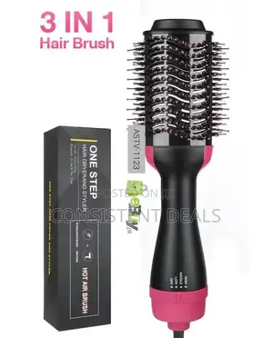 One Step Hot Hair Straightener Brush/ Comb